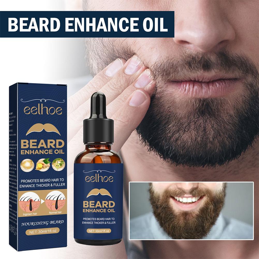 Men'S Grooming Tonic - 男性用あごひげケアオイル,あごひげの成長,より厚い栄養血清,グルーミング,スタイリング強化,30ml