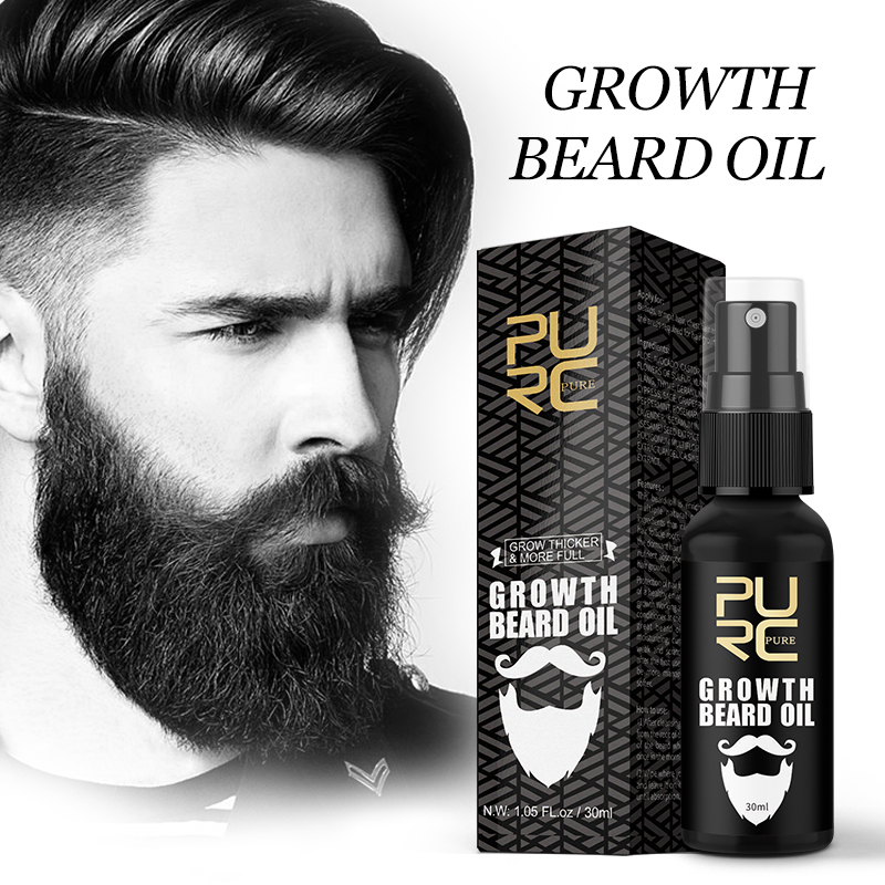 PURC ひげ成長オイル男性用育毛製品増粘剤栄養ひげグルーミ - Men'S Grooming Tonic のレビューと価格