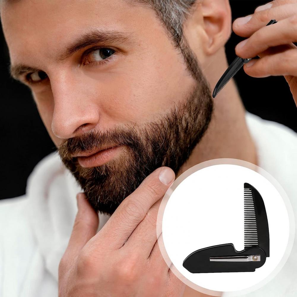 イノシシの毛,楕円形のブラシ,両面木製くし,はさみ,収納袋, - Men'S Grooming Bag のレビューと価格