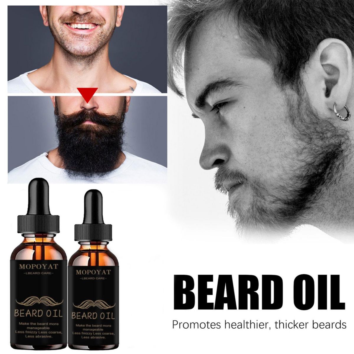 男性用のあごひげとグルーミングツール,太くて長い,あごひげと - Mens Grooming Treatment のレビューと価格