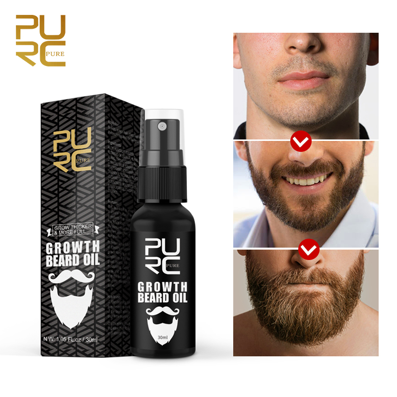 PURC ひげ成長オイル男性用栄養柔軟化ひげグルーミングトリ - Mens Grooming Treatment のレビューと価格