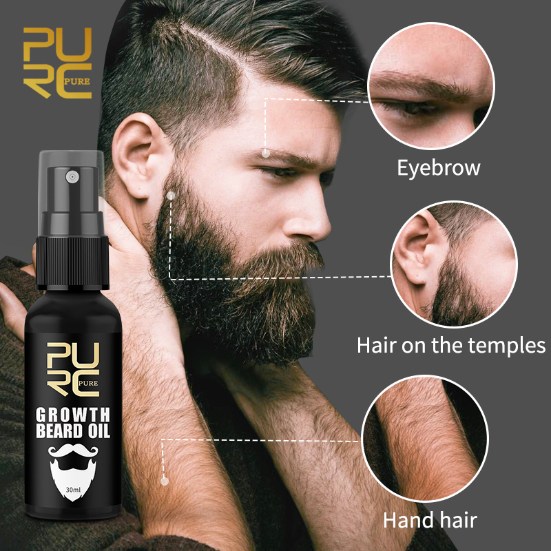 PURC ひげ成長オイル男性用栄養柔軟化ひげグルーミングトリ - Mens Grooming Treatment のレビューと価格
