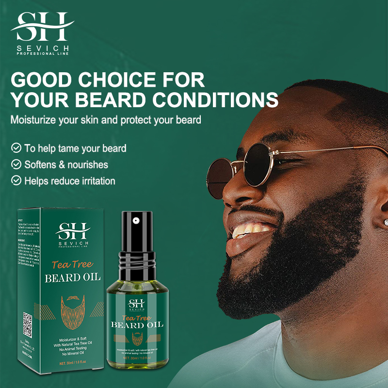 ティーツリーひげオイルセット男性のための天然純粋な植物エキス - Ingrown Hair Serum のレビューと価格